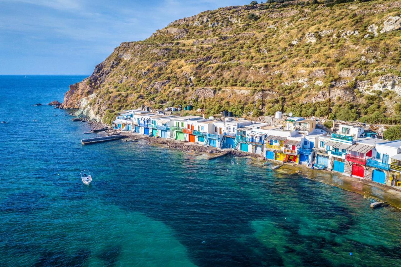 Agia Kiriaki Beach  Psaravolada Hotel Milos المظهر الخارجي الصورة