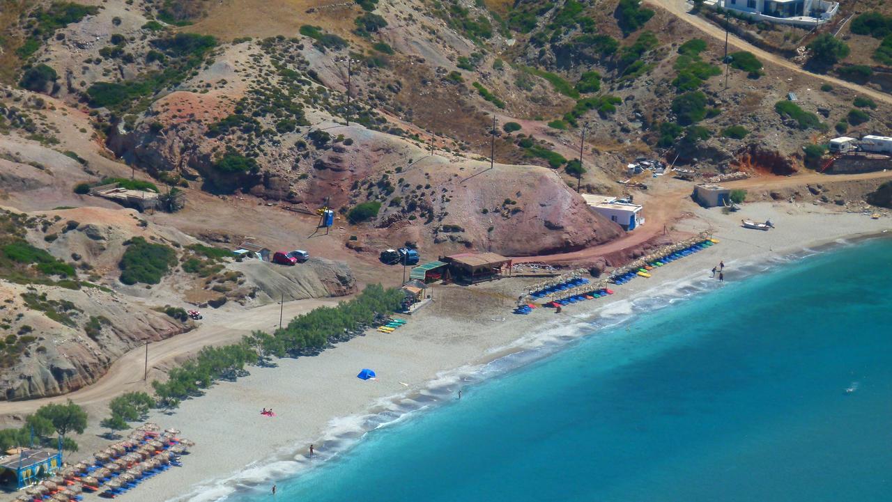 Agia Kiriaki Beach  Psaravolada Hotel Milos المظهر الخارجي الصورة